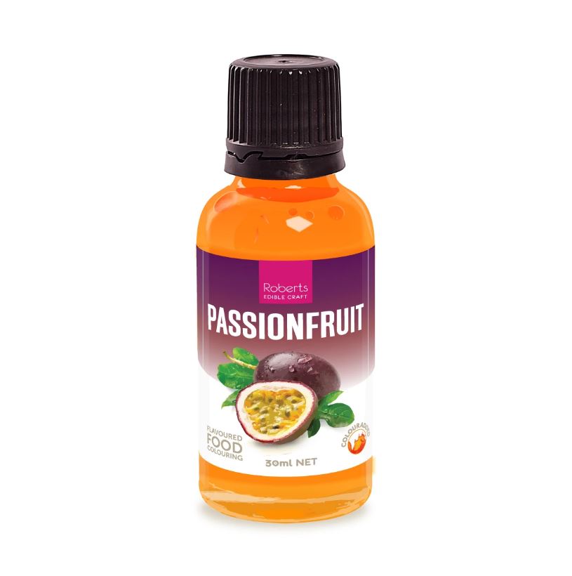 Roberts Passionfruit Flavour & Food Colour 30ml