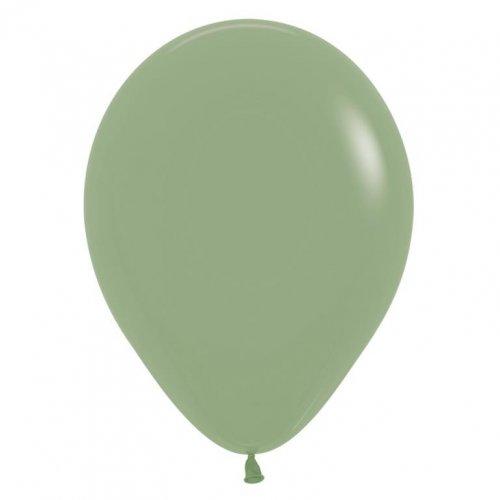Latex Balloons 30cm Fashion Eucalyptus Green Pk 100