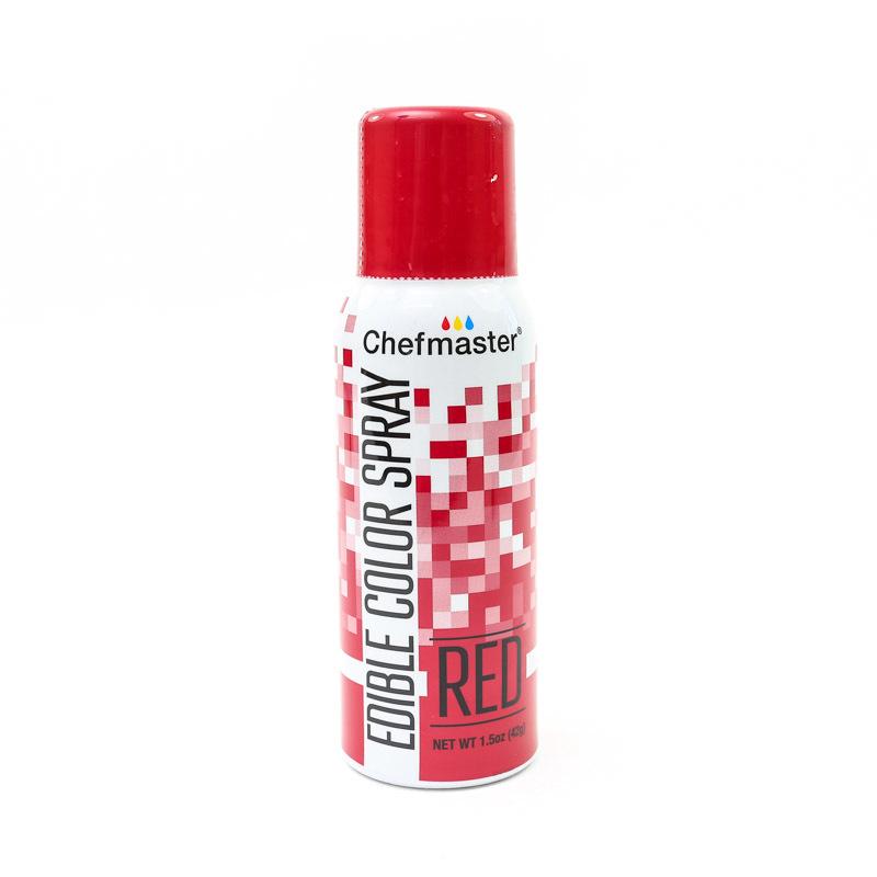 Red Chefmaster Edible Colour Spray 42g