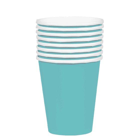 Cups Paper 354ml Pastel Robins Egg Blue Pk/20 FSC