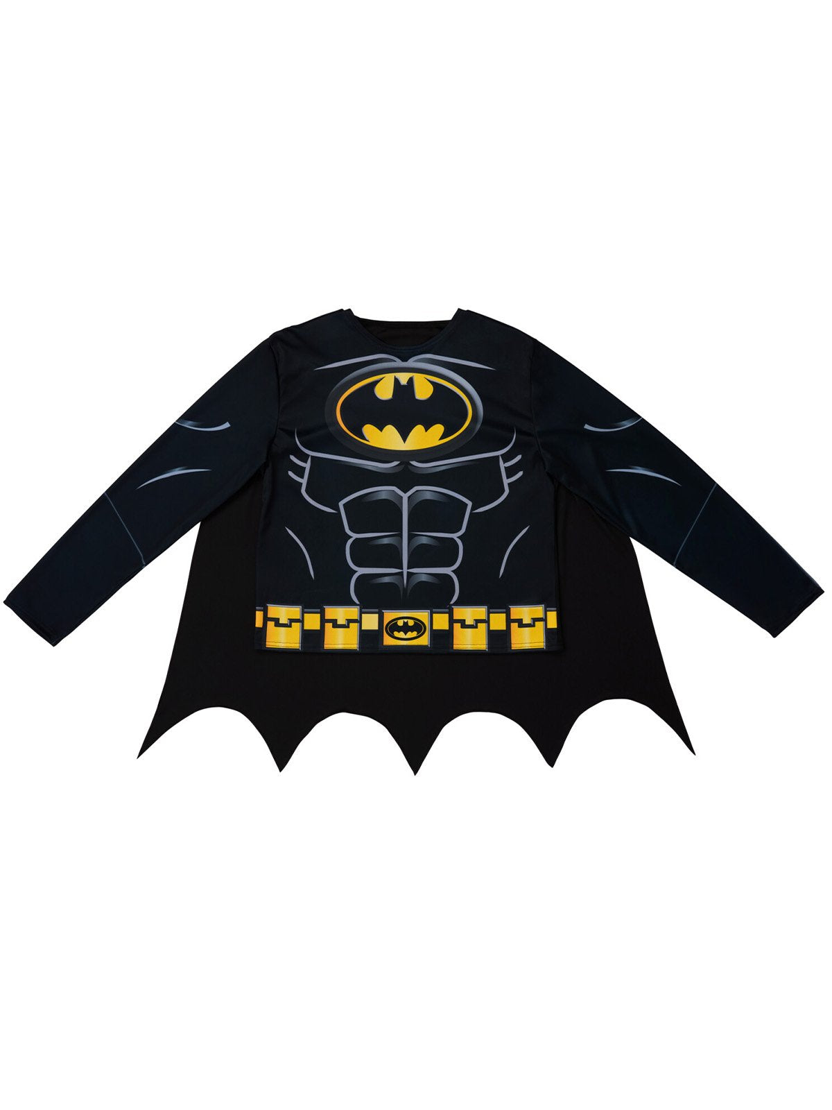 Costume Adult The Batman Top Cape & Mask Medium Large