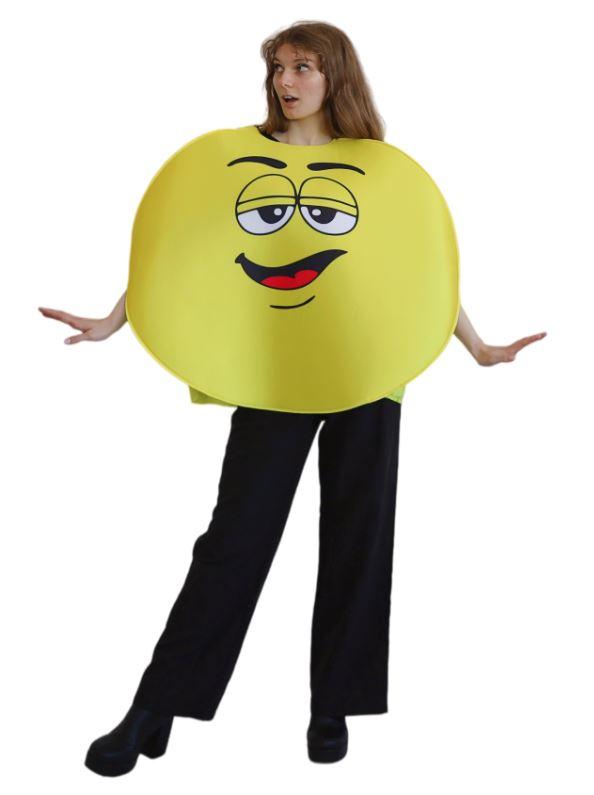 Costume Adult Coloured Chocolate Yellow Comical/Funny One Size