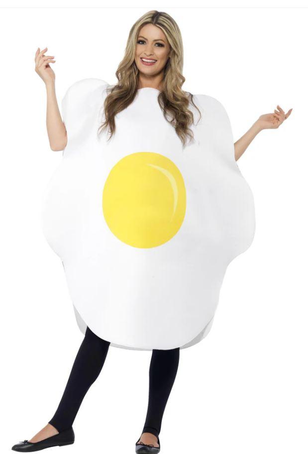 Costume Adult Food Fried Chicken Egg Tabard