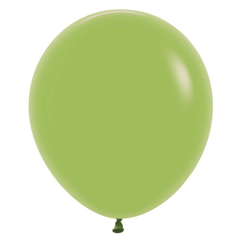 Balloons 46cm Fashion Lime Green Sempertex Pk 25