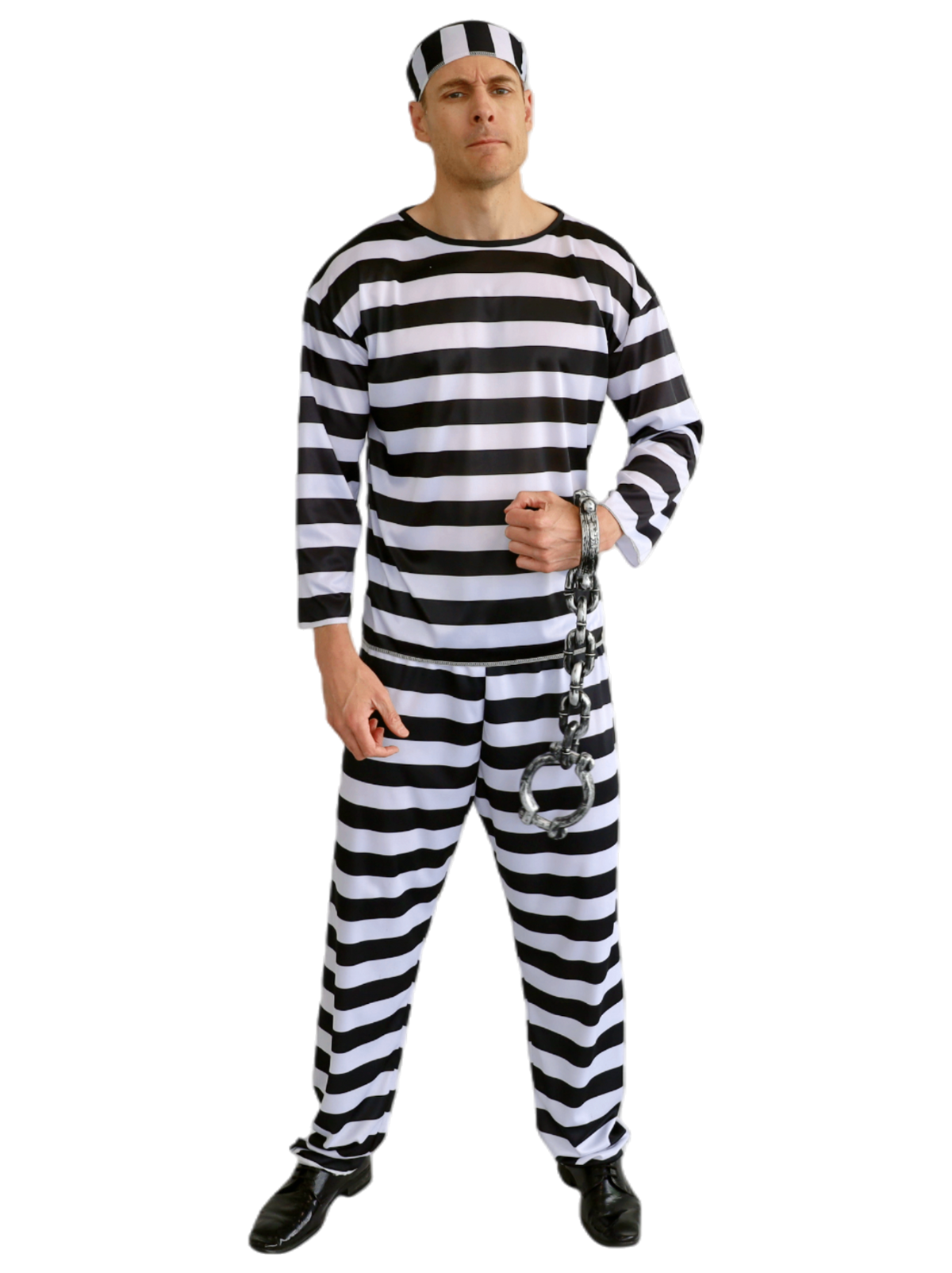 Costume Adult Male Convict Prisoner
