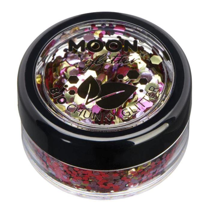 Chunky Glitter Enchanted Mystic Biodegradable Moon Glitter Cosmetics