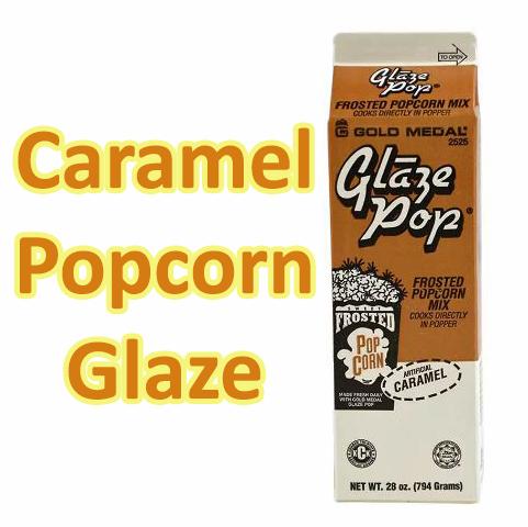 Caramel Glaze Pop 794g For Popcorn