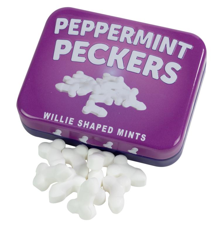 Hens Night Peppermint Shaped Willy/Penis/Peckers Confectionary/Lollies 30g