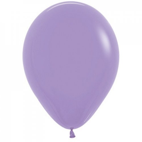 Latex Balloon 12cm Fashion Lilac Purple Pk 100