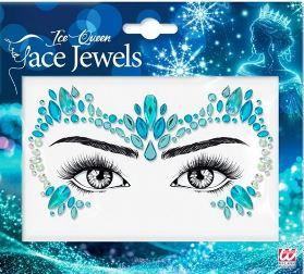 Face Jewels Blue & Diamonds Ice Queen