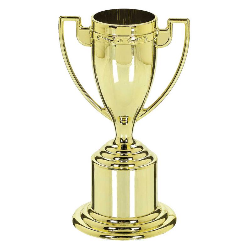 Trophy Award Cup Golden 12cm X 7cm Pk/8