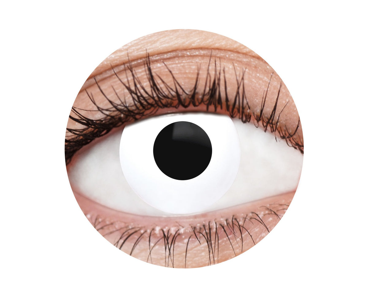 Contact Lense EyeFX White Deranged I