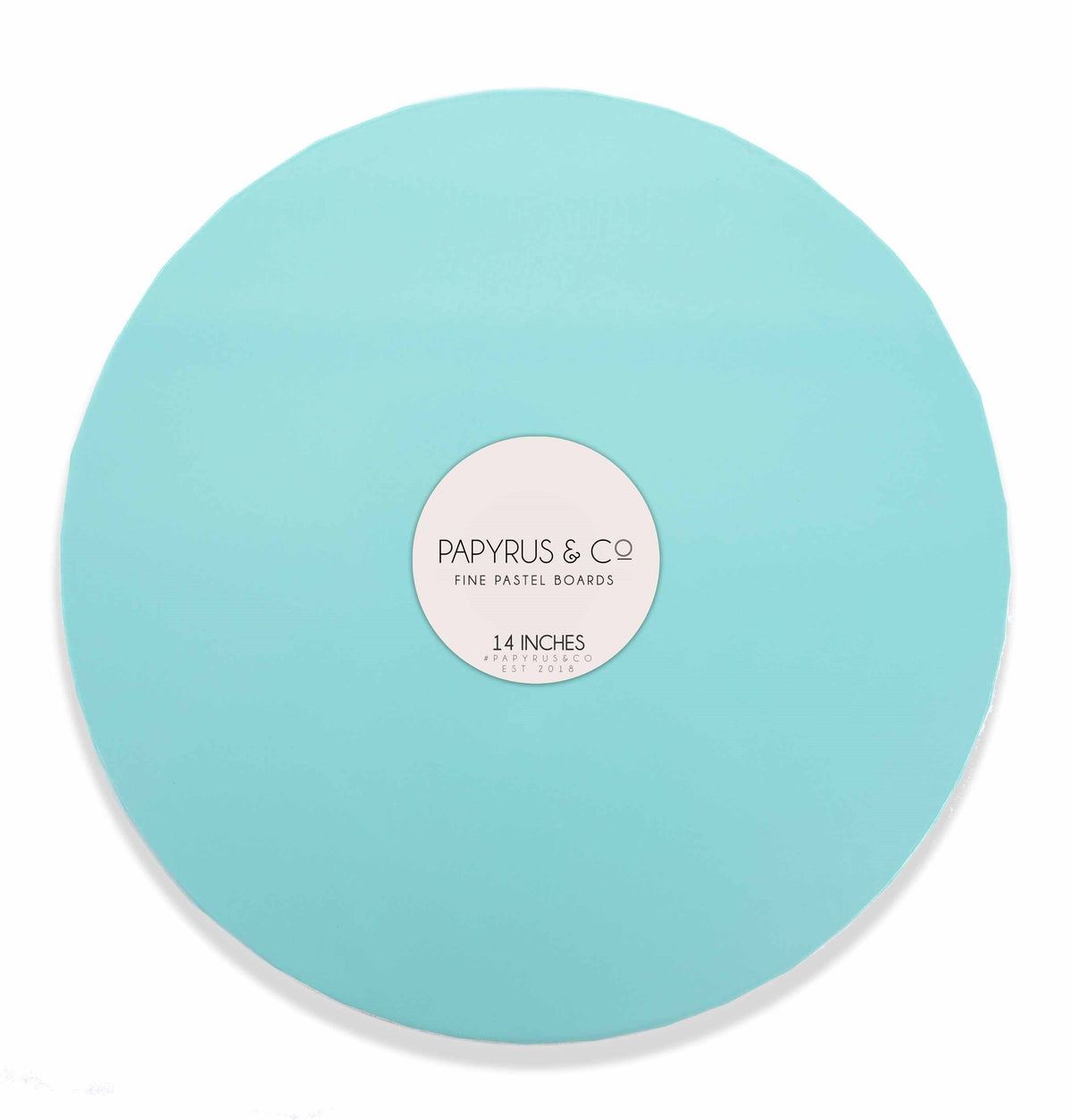 Cake Board MDF Round Pastel Blue 14 Inch