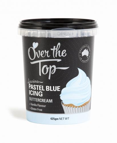 Buttercream Icing Pale Blue 425g Over The Top Cake Decorating