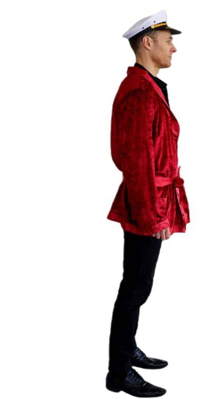 Costume Adult The Heff Smoking Jacket 1960s