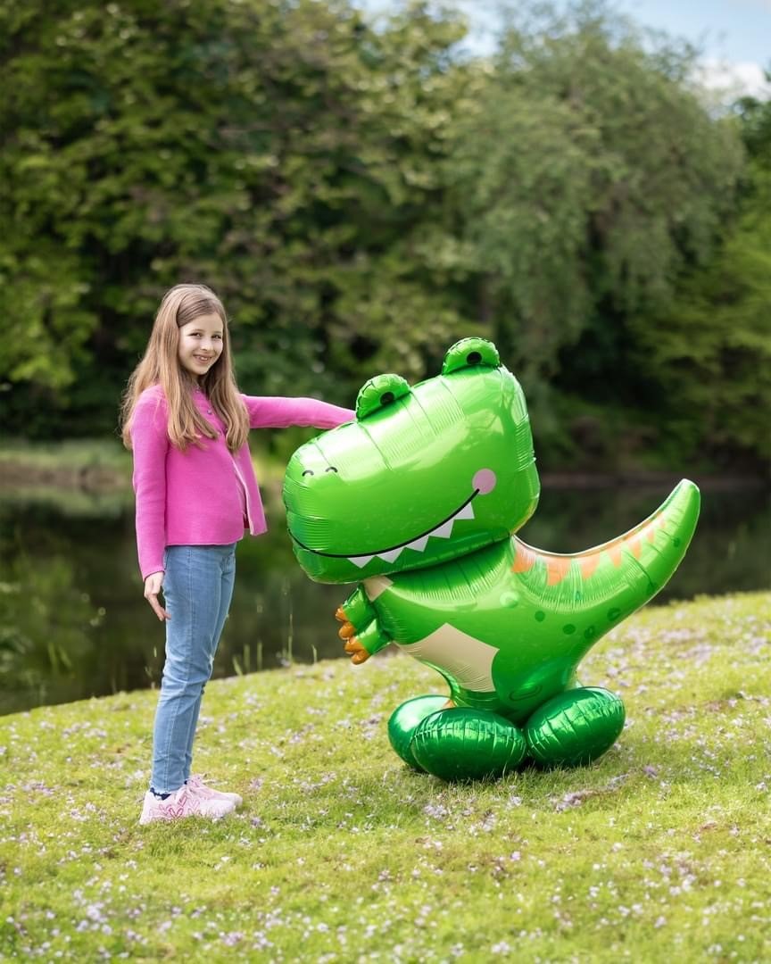 Balloon Foil Airloonz Dinosaur T-Rex 137cm X 114cm