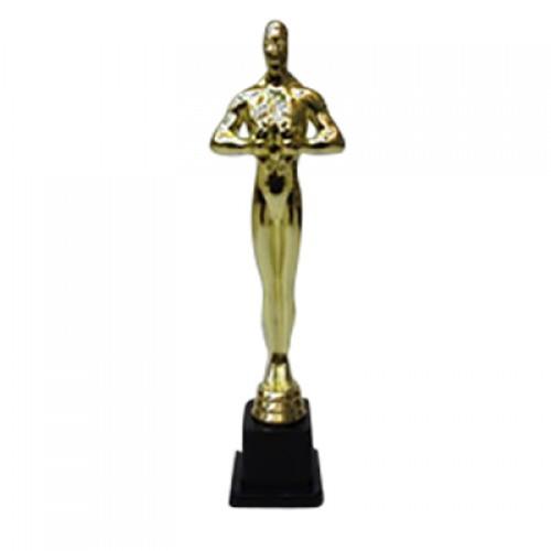 Trophy Award Academy Statuette Golden 19cm