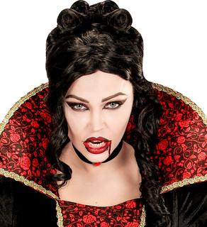 Dracula/Vampire Makeup Set Teeth Face Paint Blood & Sponge