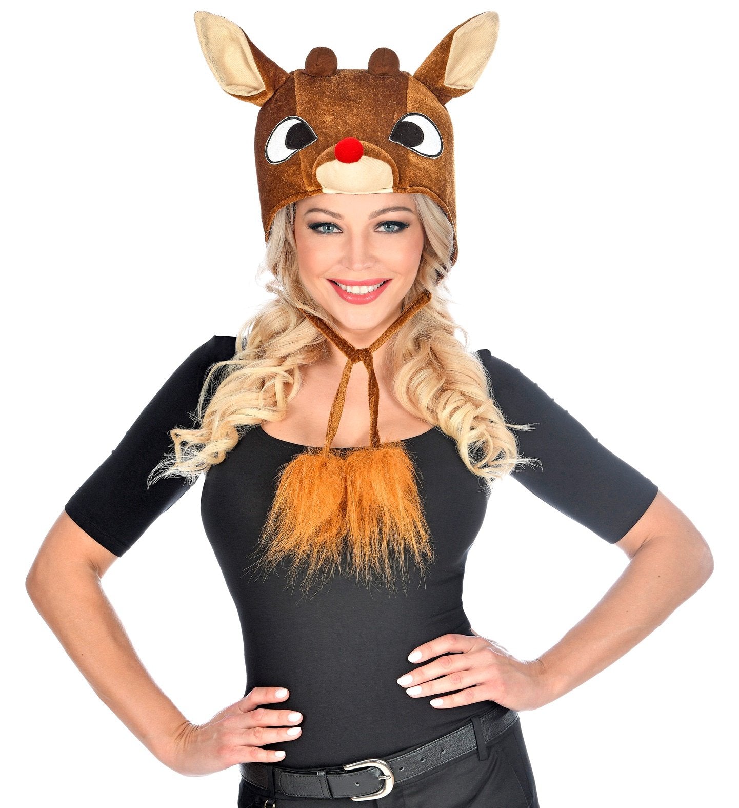 Hat Animal Christmas Reindeer