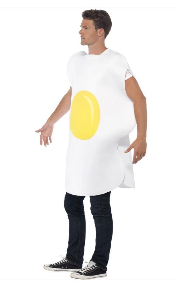 Costume Adult Food Fried Chicken Egg Tabard