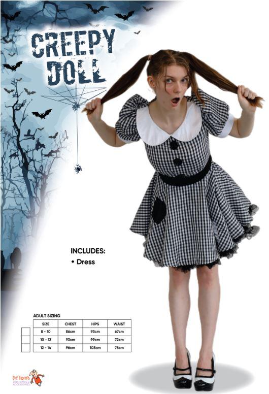 Costume Adult Creepy Doll Dress