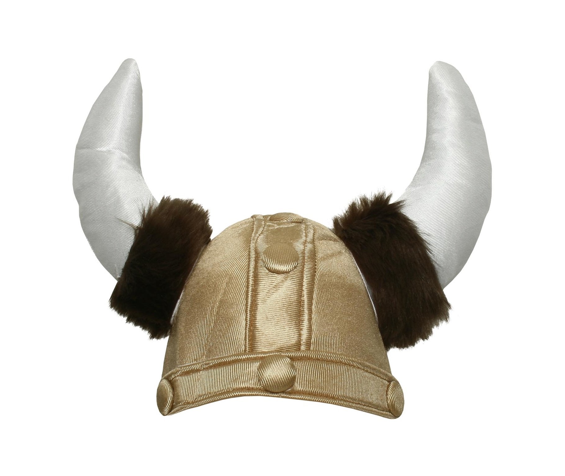 Hat Viking Norse Soft Fabric With Horns