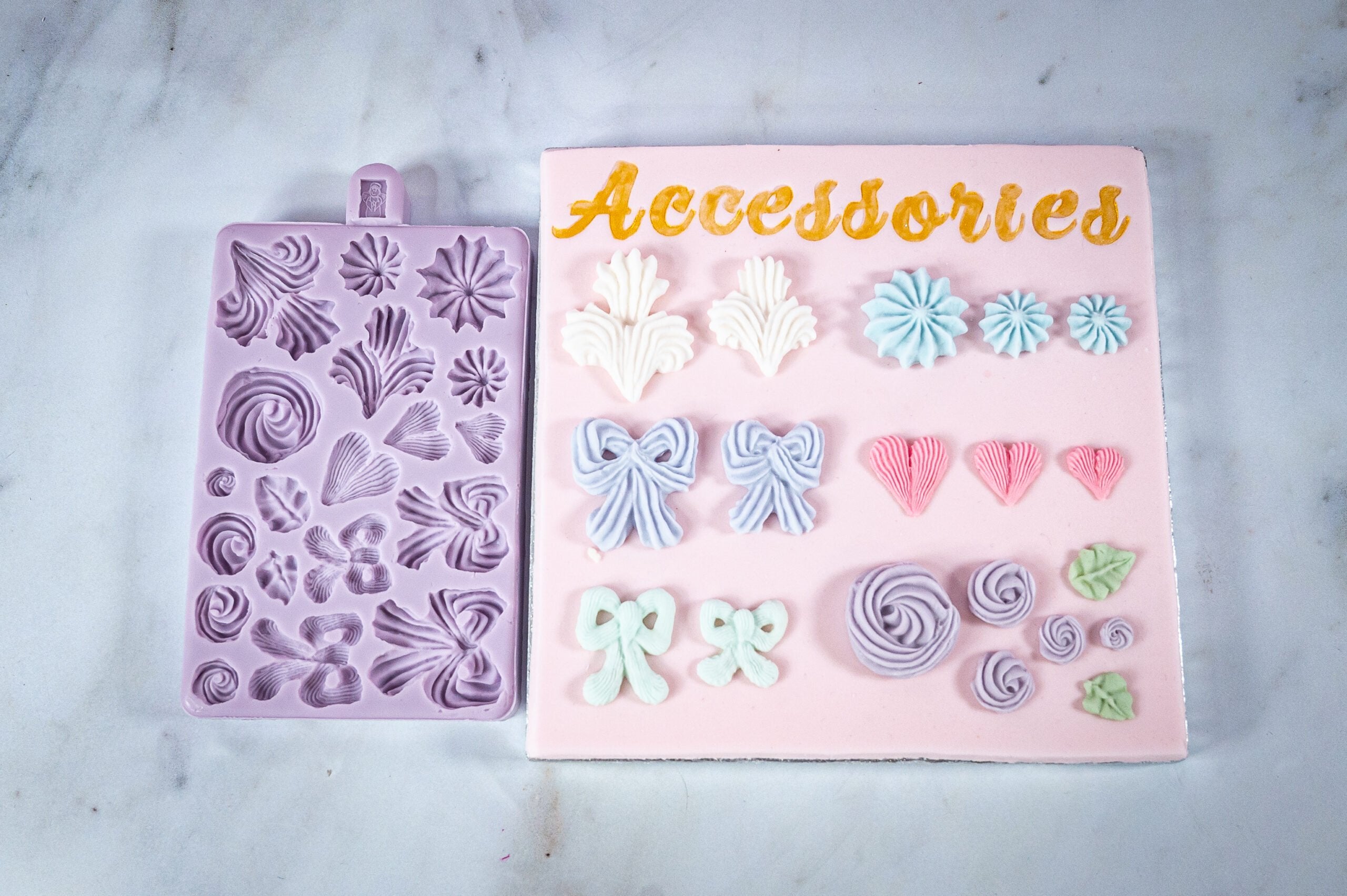 Mould Lambeth Accessories Silicone Mould Karen Davies
