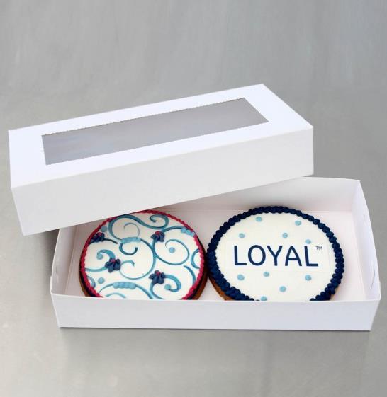 Biscuit/Bonbonnieres Box & Lid 22.5 X11.5 X4 cm Each