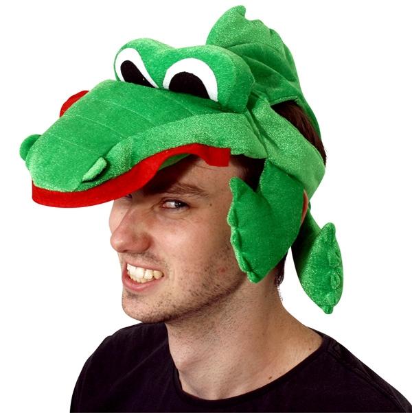 Hat Crocodile/Alligator Green
