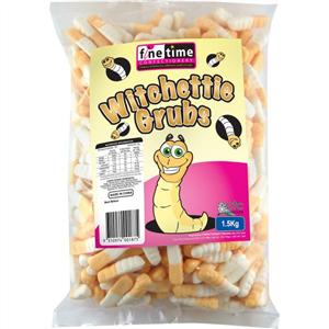 Confectionary Lollies Witchetie Grubs 1.5kg Ctc