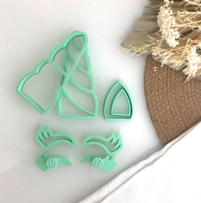 Unicorn Cake Cookie/Biscuit Cutter Set (SweetP Cakes and Cookies)