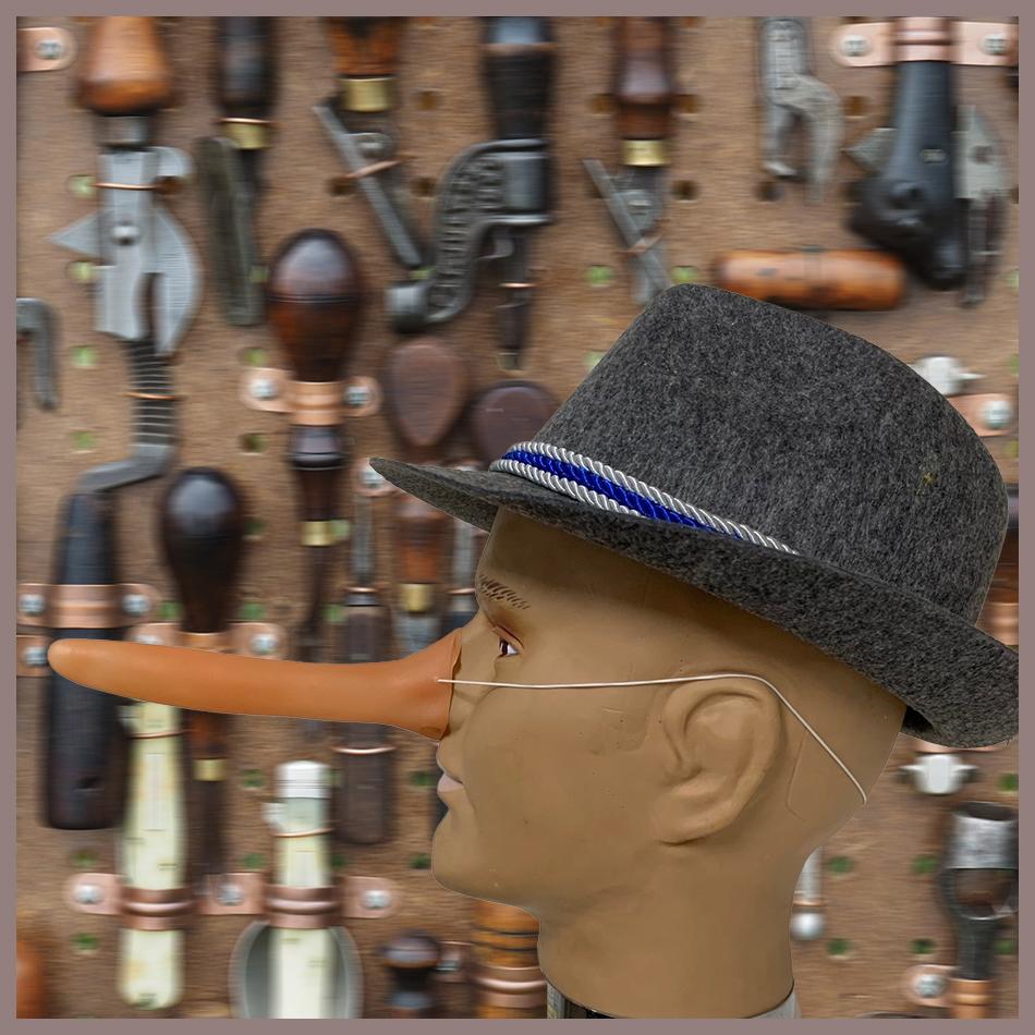 Long Nose Like Pinocchio Costume Accessory