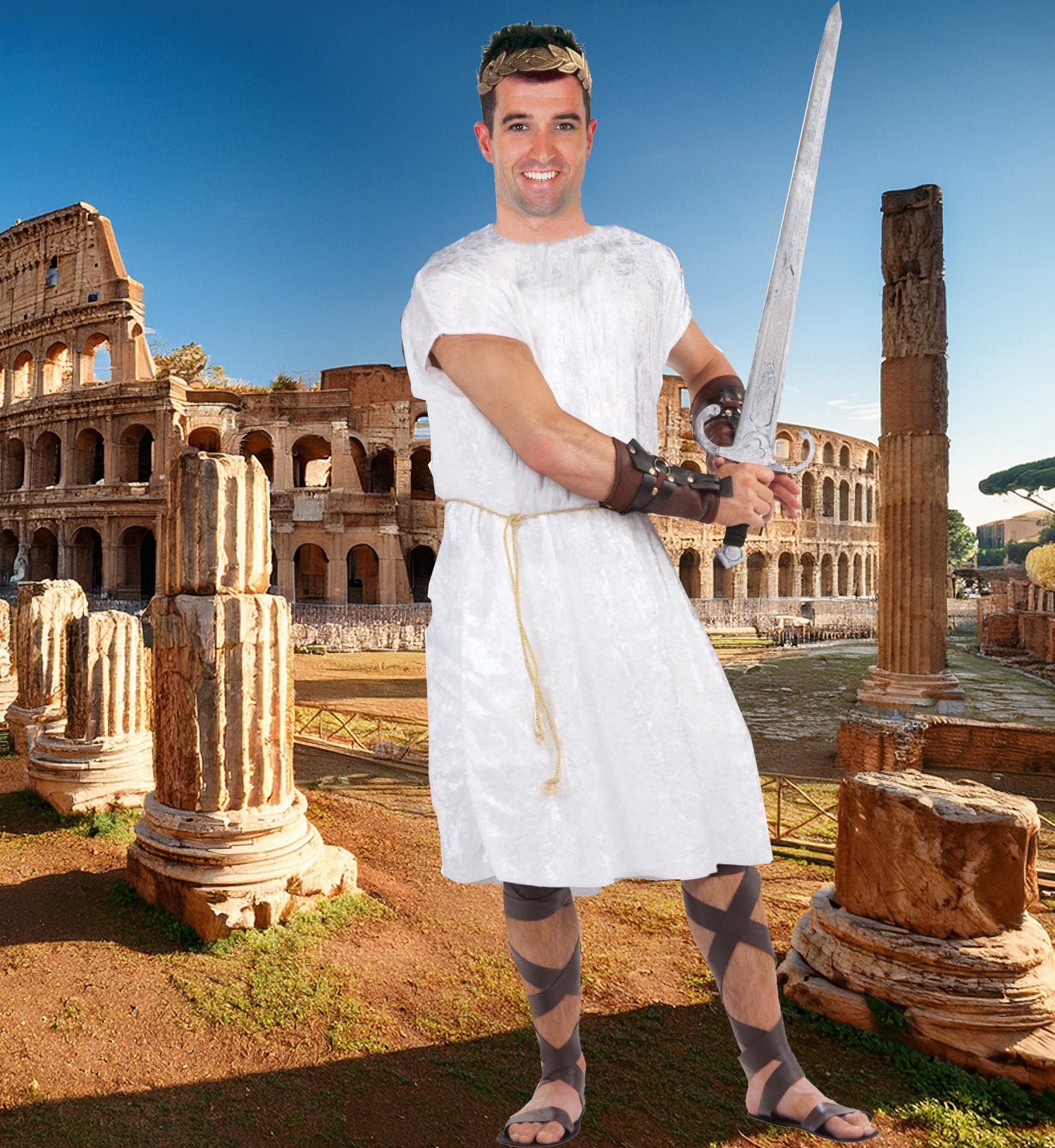 White Tunic Roman / Greek