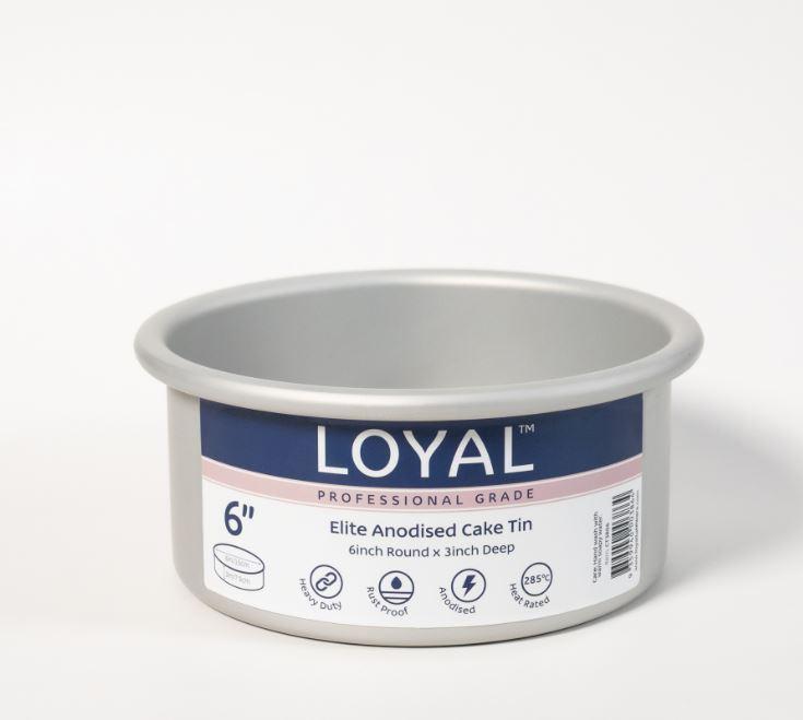 Cake Tin Round Elite 3 Inch Deep