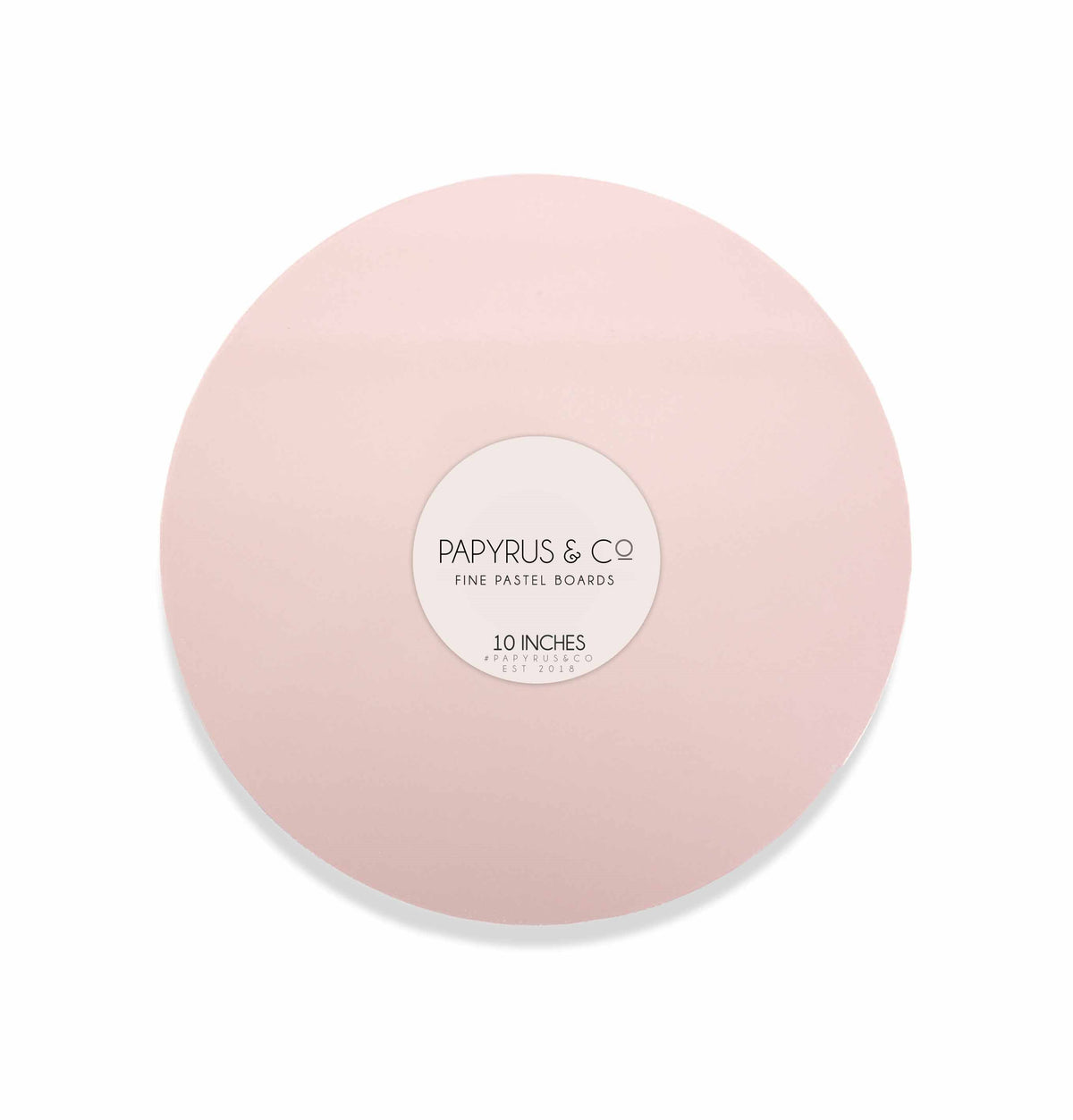Cake Board MDF Round Pastel Pink 10 Inch