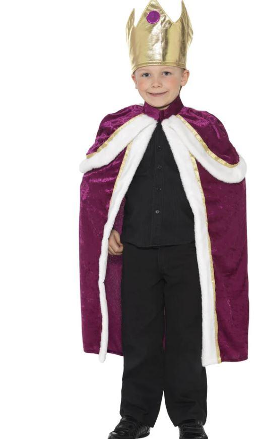 Costume Child King or Queen Royal Purple