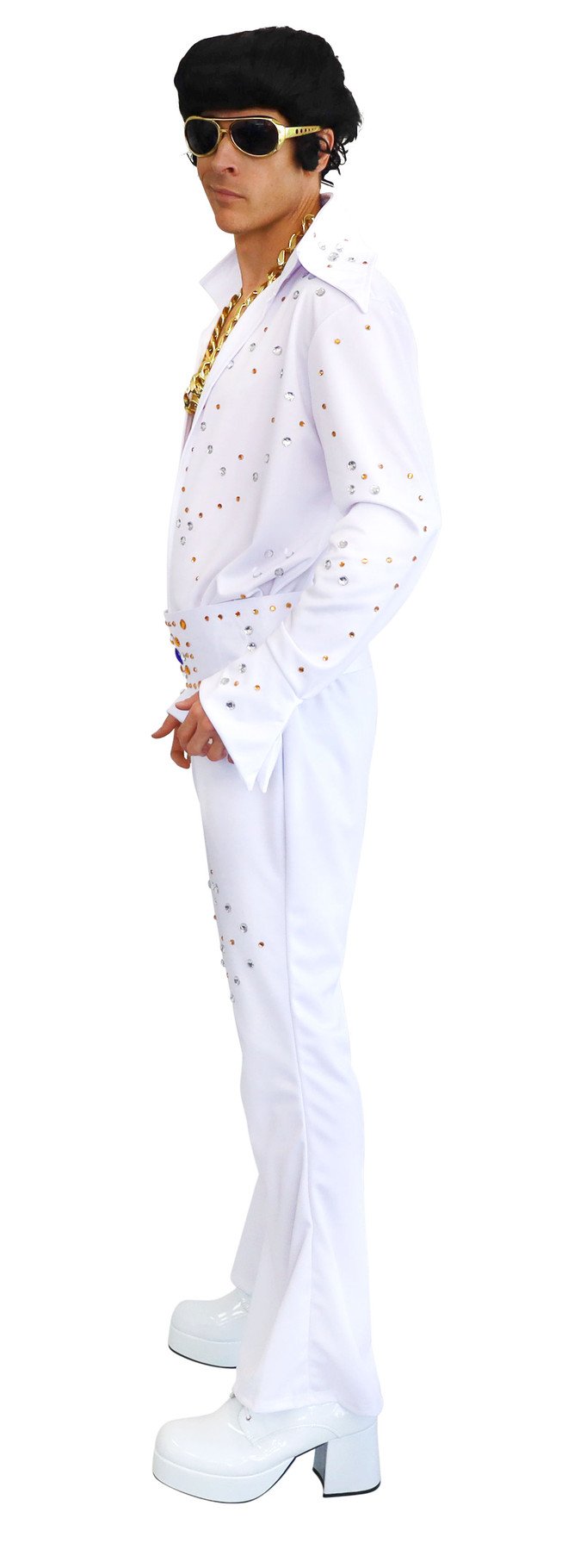 Costume Adult Vegas Superstar White