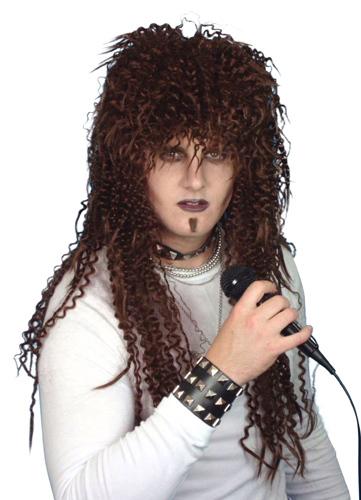 Wig Rock God Brown