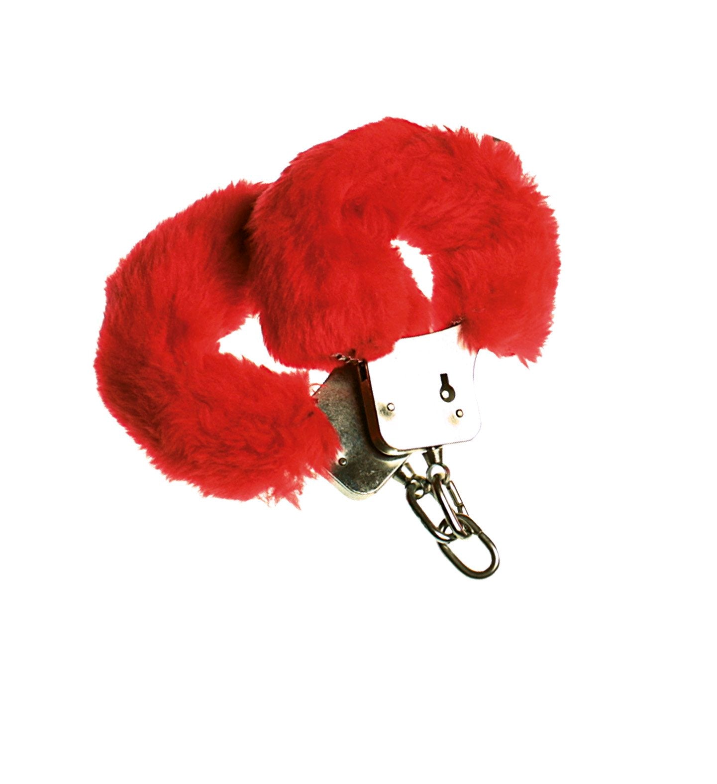 Flurry Red Sexy Metal Handcuffs Costume Party Accessory