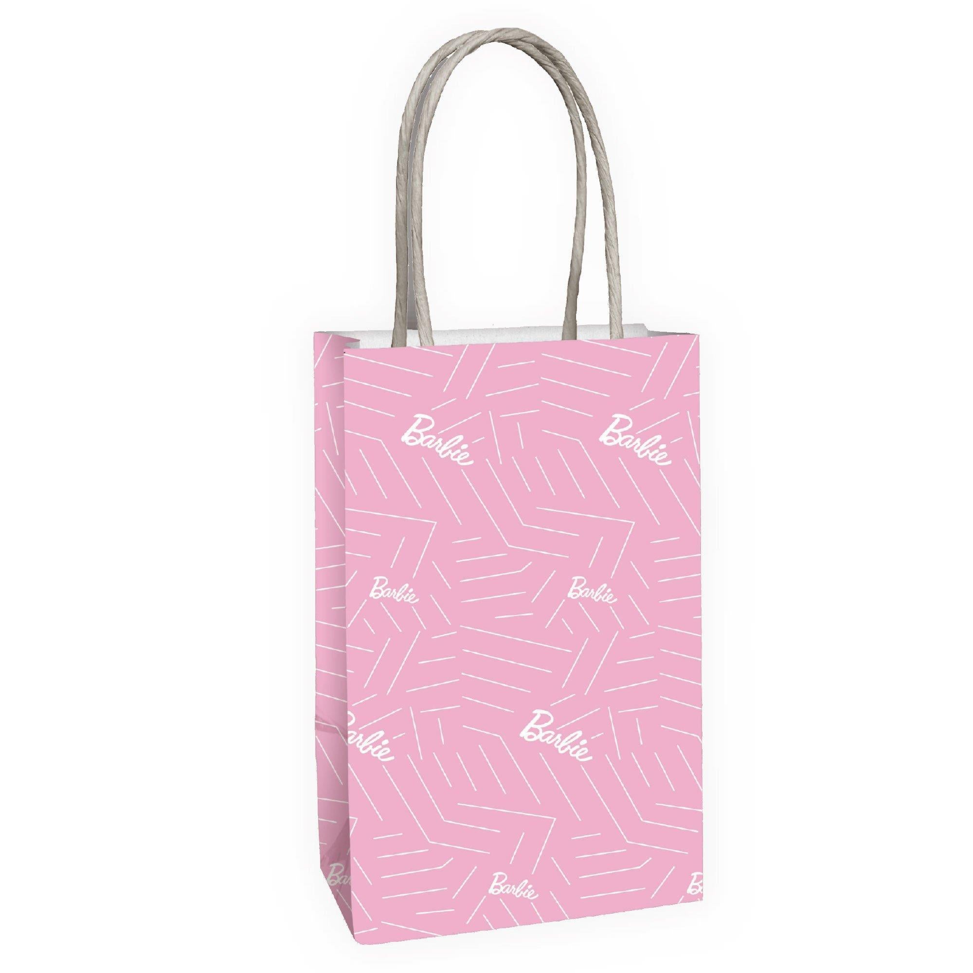 Barbie Paper Kraft/Loot Bag Pk/8