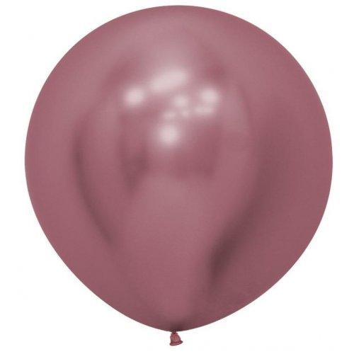 Balloons 60cm Reflex Pink Sempertex Pk 3