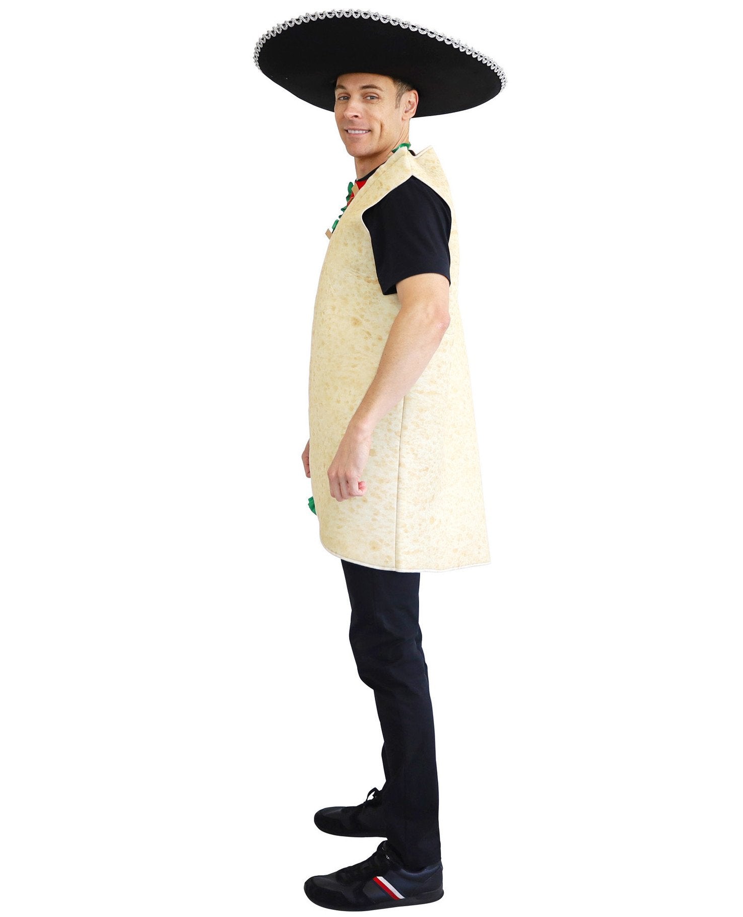 Costume Adult Mexican Taco Fiesta Food Novelty Funny One Size