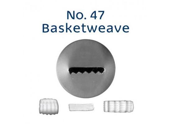 Icing Tip Basketweave No 47