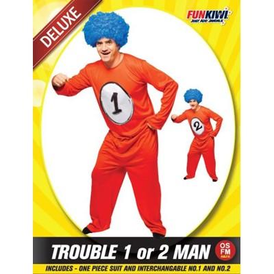 Costume Adult Mischief Maker Trouble One (1) or Two (2) Large