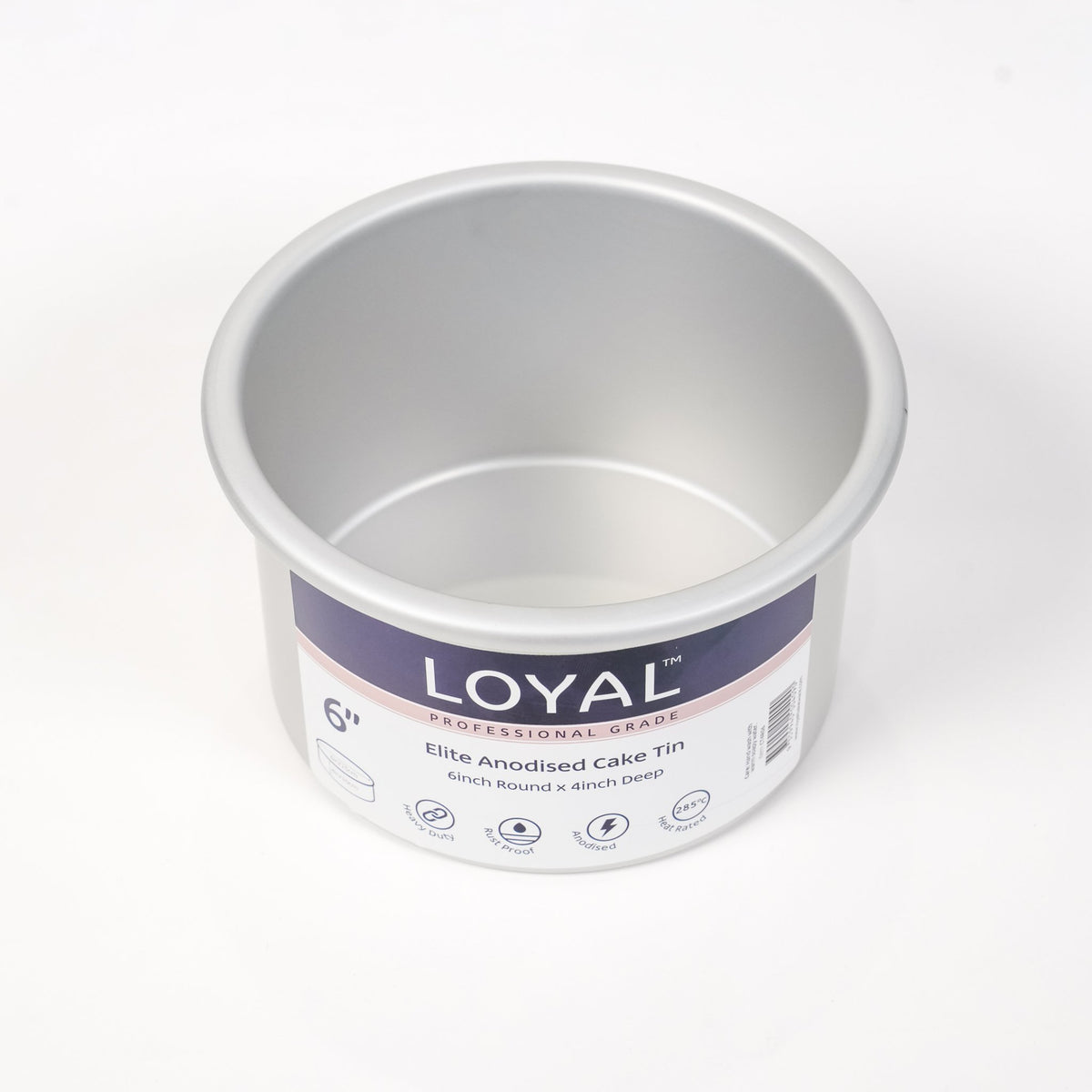Cake Tin Round Elite 4 Inch Deep