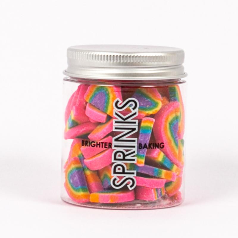 Edible Decorations Sprinkles Hundreds of Rainbows 55g