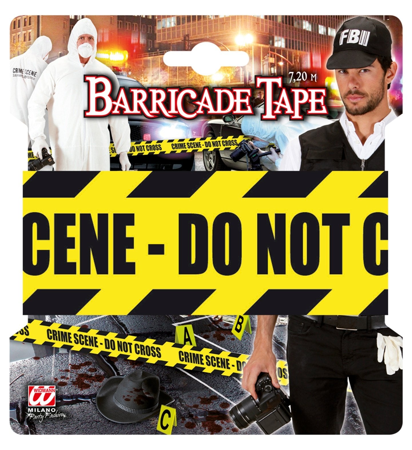 Crime Scene Tape 7.2M Costume Prop Decoration Police