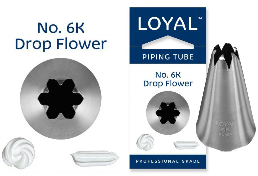 Icing Tip Drop Flower No 6K