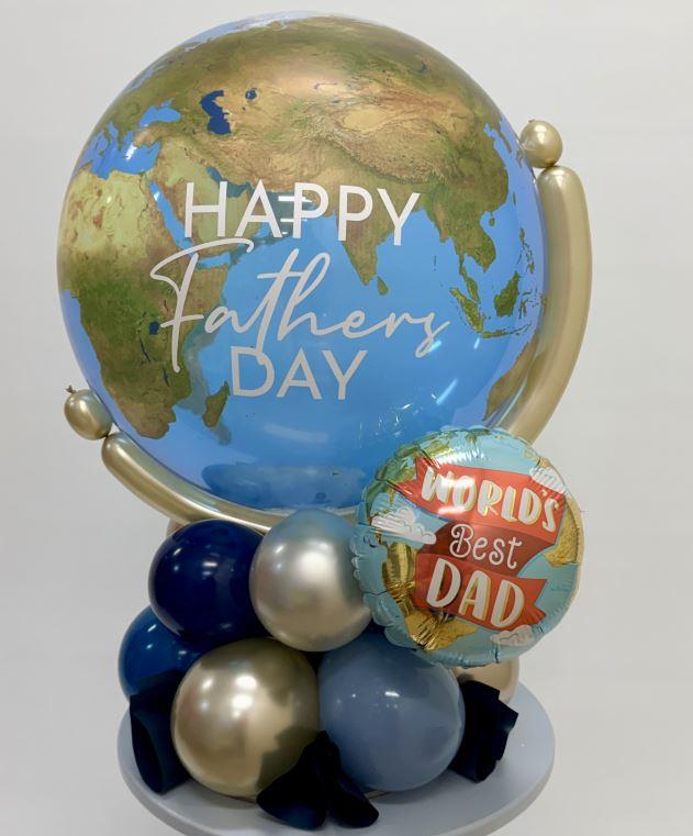 Fathers Day Worlds Best Dad Centrepiece