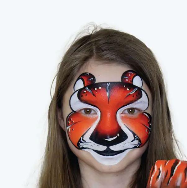 Face & Bodyart Paint Fun Stroke Animal Furry Friends Palette Professional